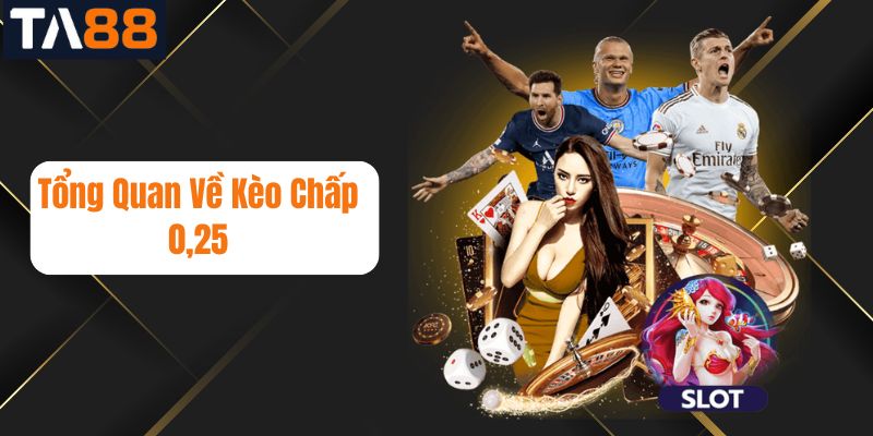 Tổng Quan Về Kèo Chấp 0,25